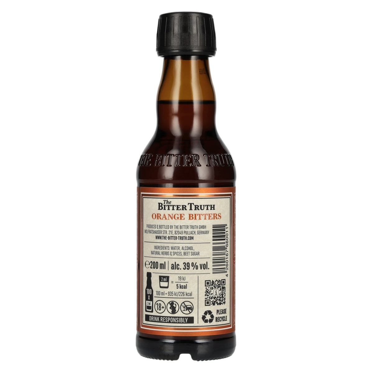 The Bitter Truth Orange Bitters 39% ABV 0.2l