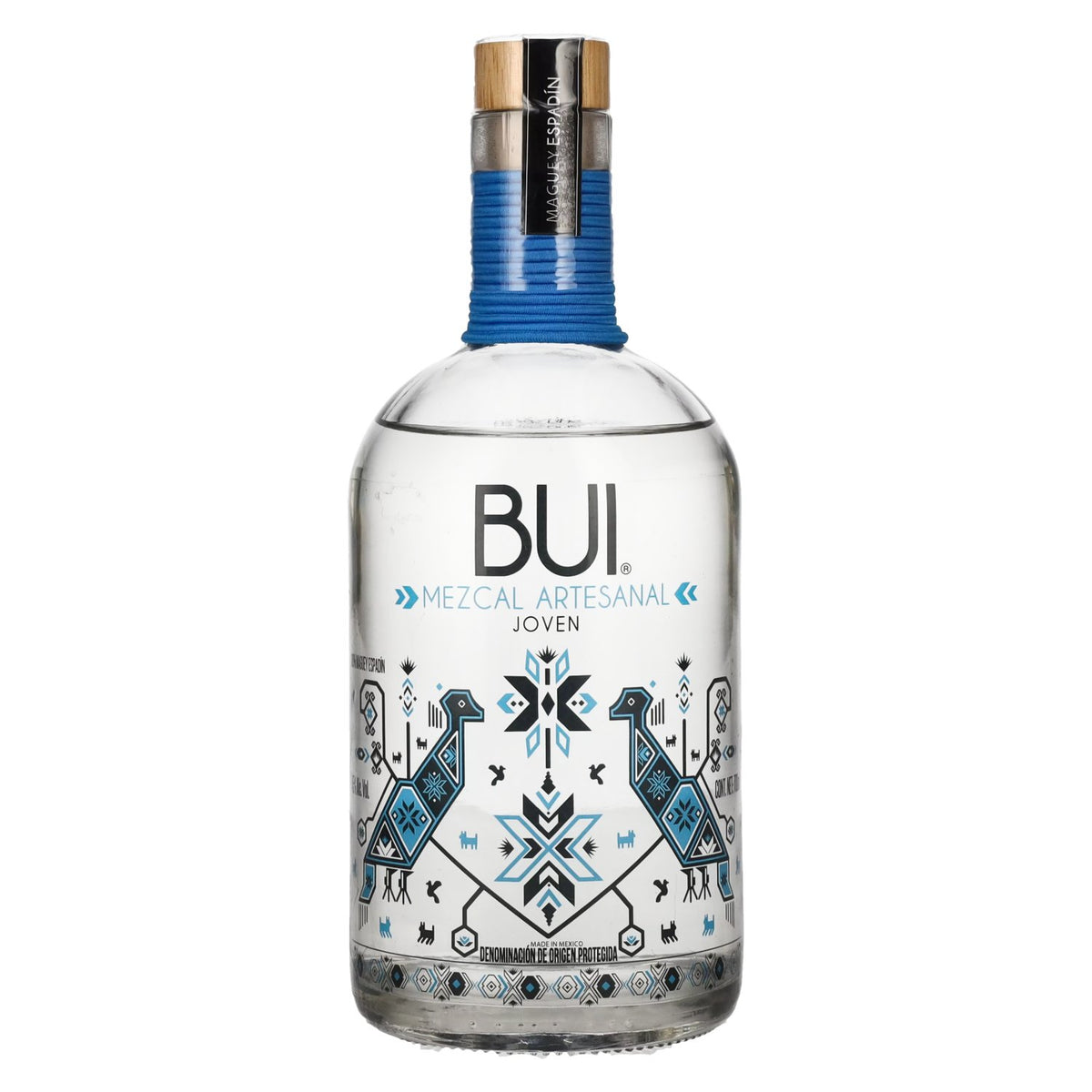 BUI Mezcal Artesanal 100% Maguey Espadín Joven 45% vol. 0.7 l