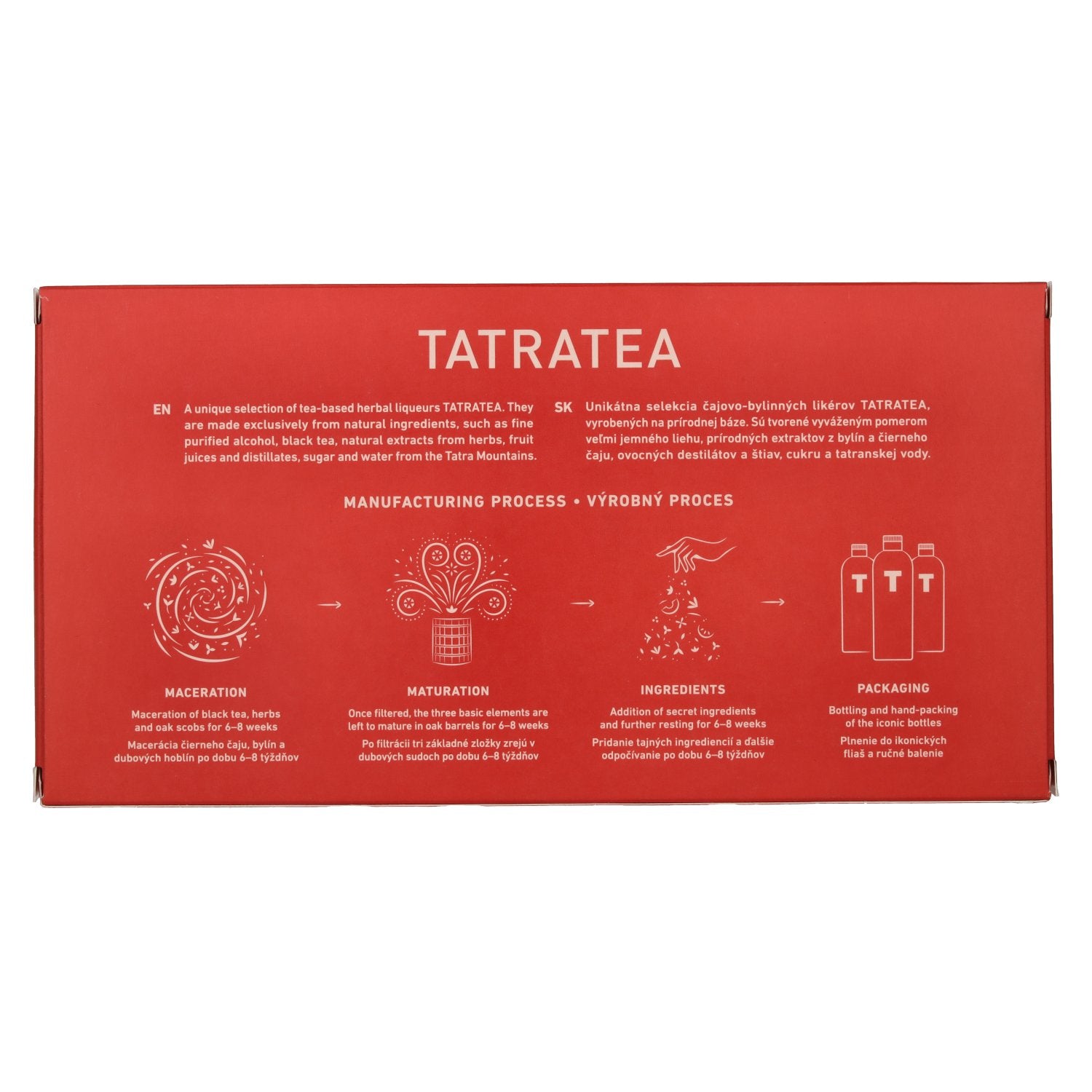 TATRATEA Tasting Set Red 48,6% Vol. 5x0,04l in Geschenkbox