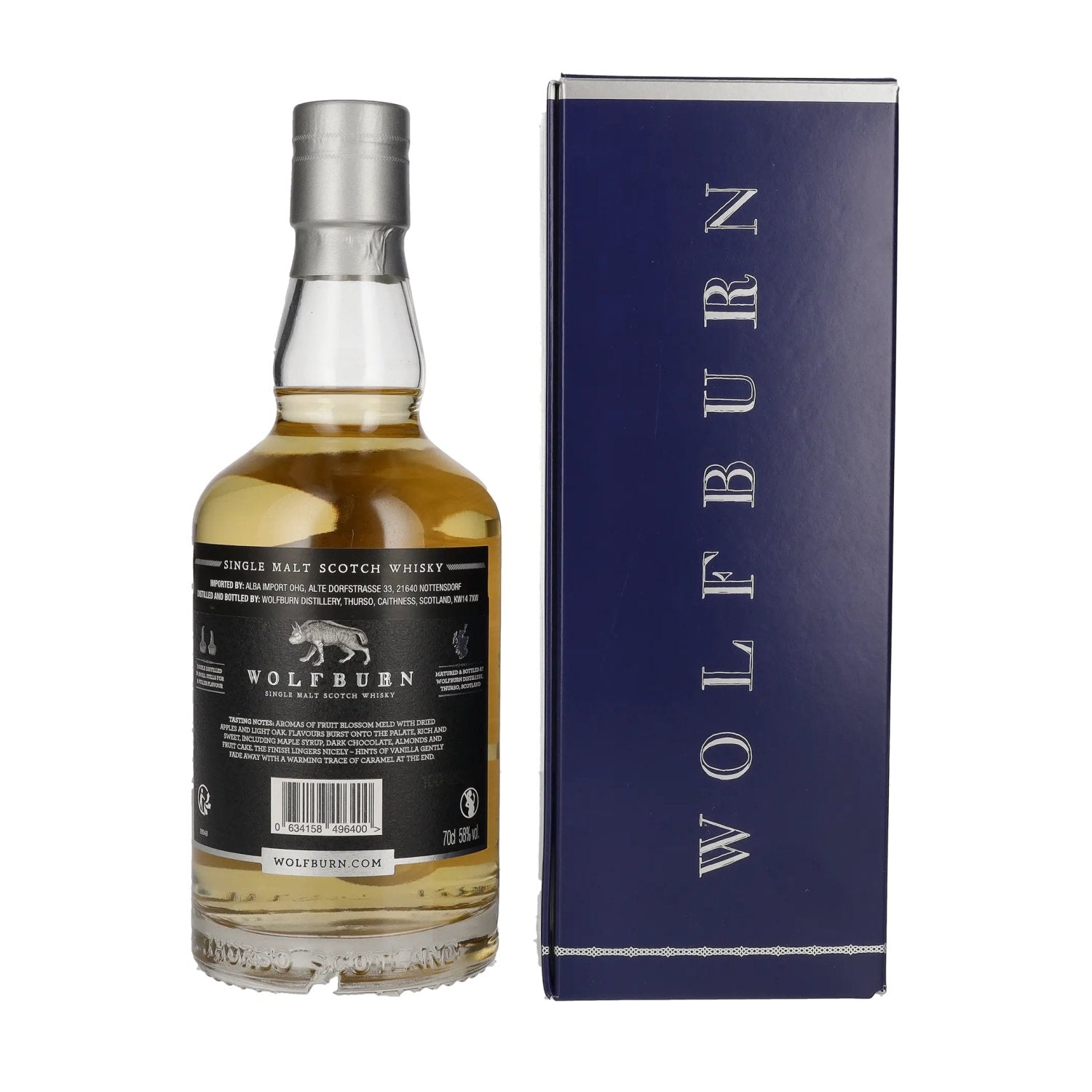 Wolfburn LANGSKIP Single Malt Scotch Whisky 58% Vol. 0,7l in Geschenkbox