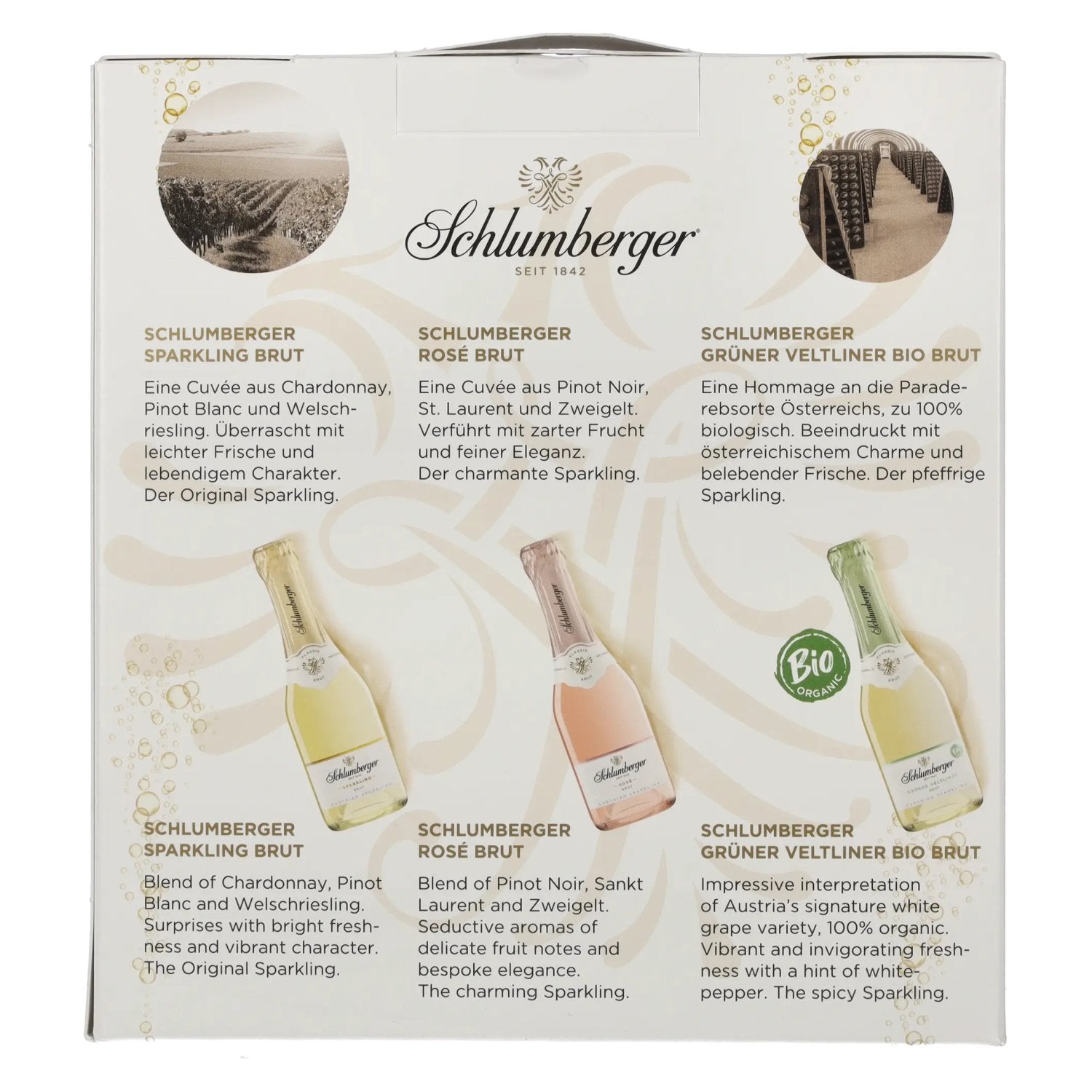 Schlumberger Klassik Selection 12% Vol. 3x0,2l in gift box