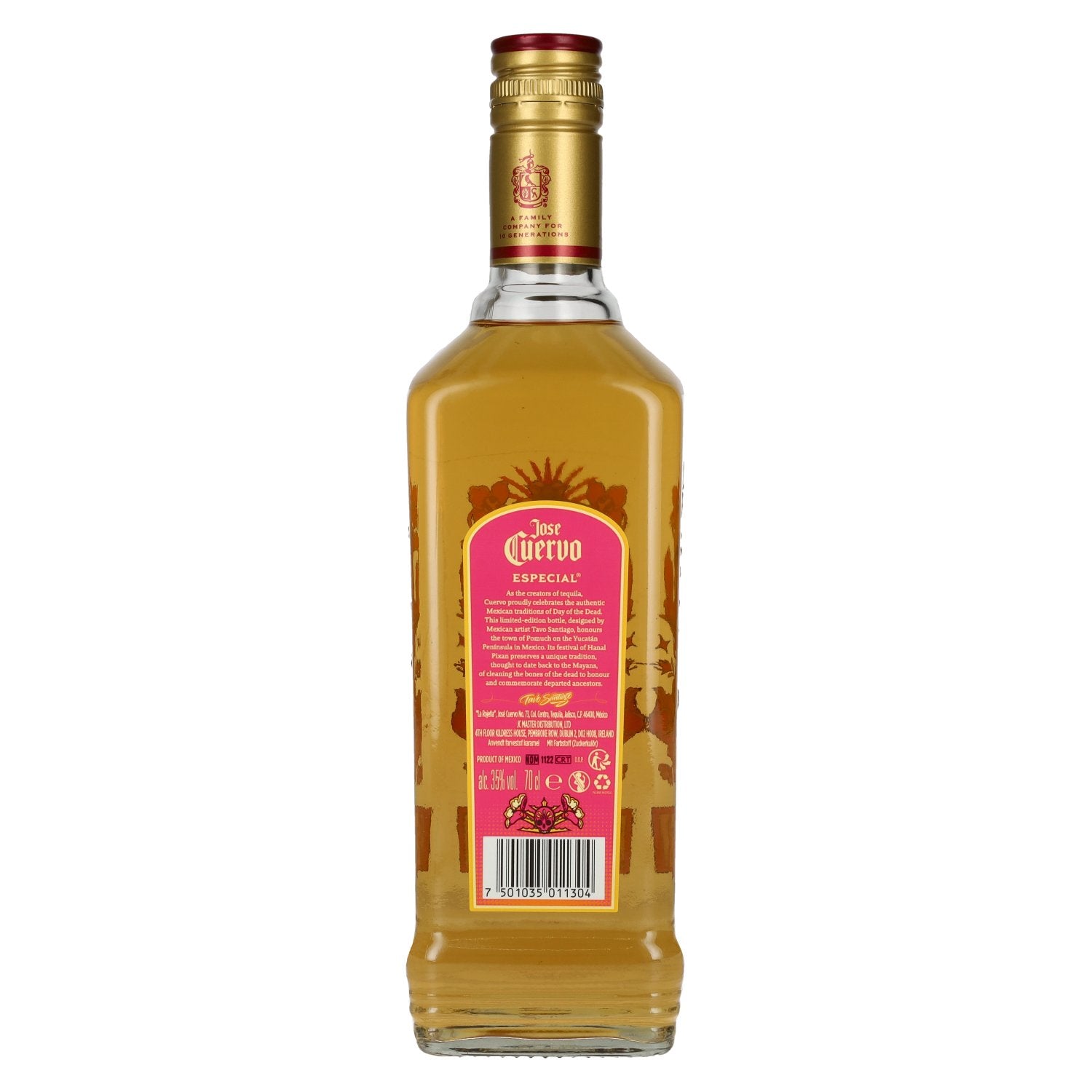 José Cuervo Especial Reposado Tequila Limited Edition Dag van de Doden 35% Vol. 0,7l
