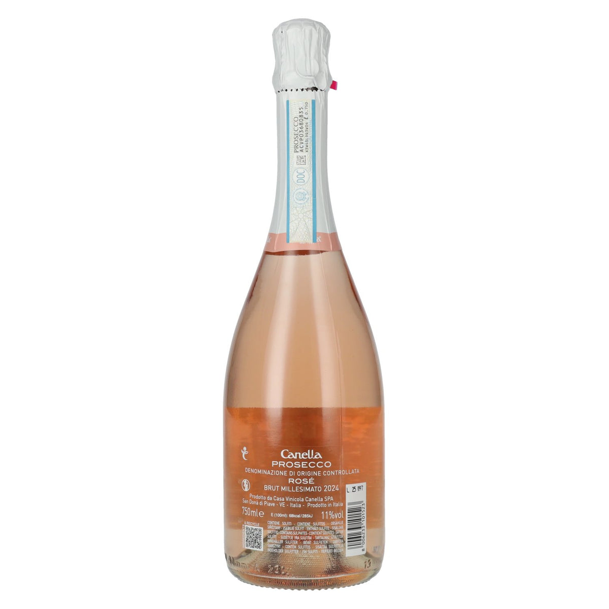 Canella LIDO Prosecco Rosé Millesimato DOC 2024 11% vol. 0,75 l