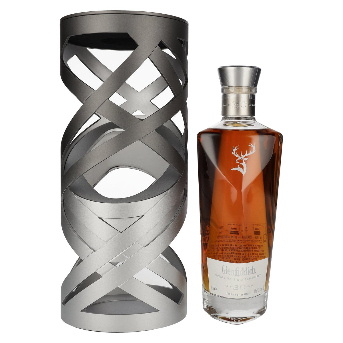 Glenfiddich 30 Years Old Single Malt Scotch Whisky TIME SERIES 43% vol. 0.7 l in a gift box