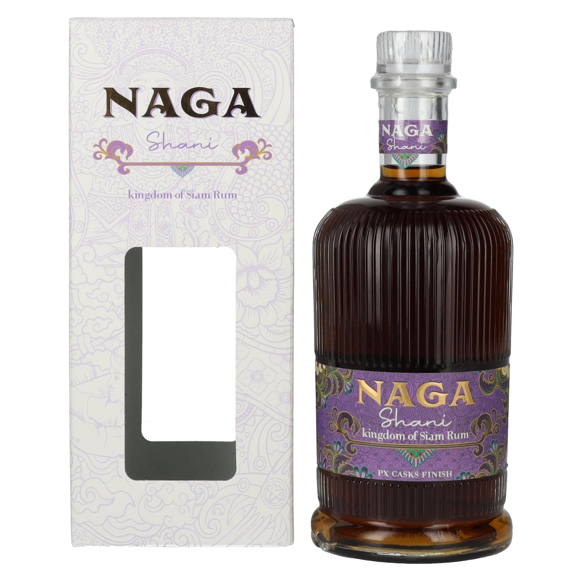 Naga Shani Thailand PX Casks Finish 46% vol. 0.7 l in a gift box