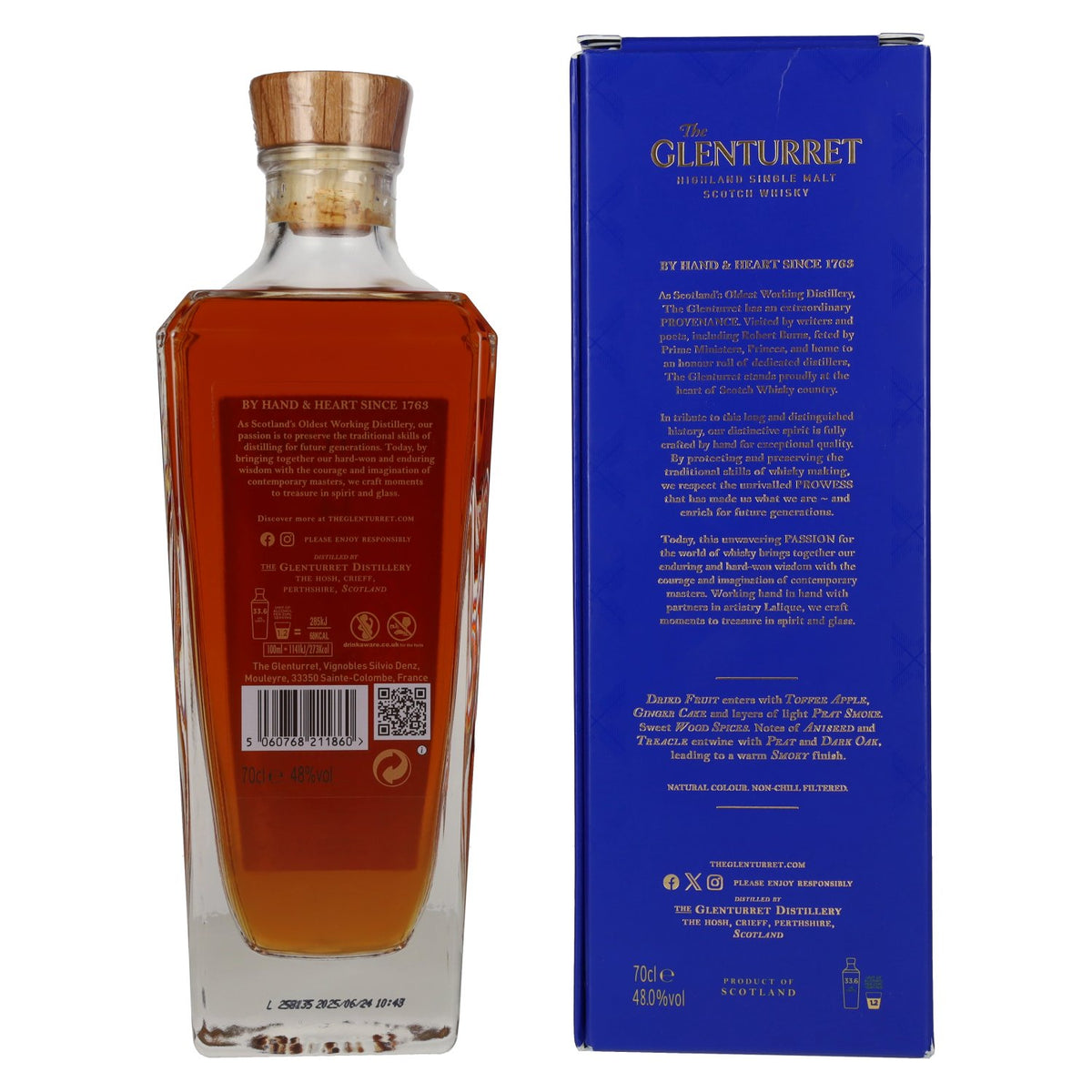 The Glenturret 14 Years Old PEAT Smoked Release 2025 48% vol. 0,7 l in geschenkverpakking
