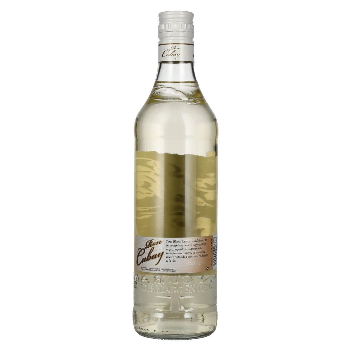 Ron Cubay Carta Blanca 38% ABV 0.7l