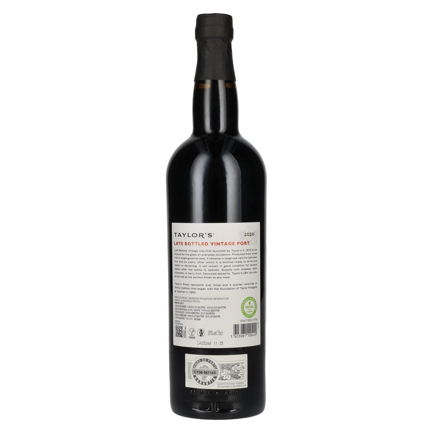Taylor's Late Bottled Vintage Port 2020 19% Vol. 0,75l