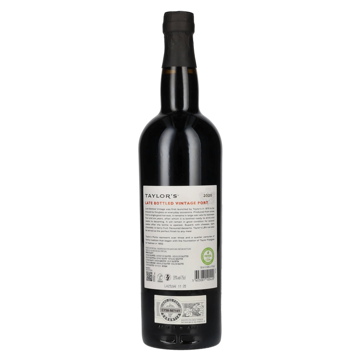 Taylor's Late Bottled Vintage Port 2020 19% Vol. 0,75l