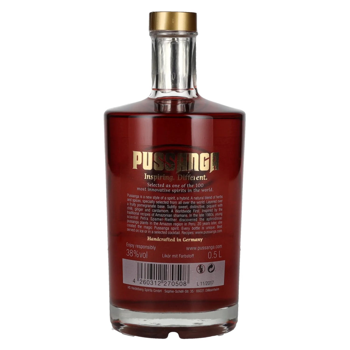 Liqueur Pussanga World Premium 38 % vol., 0,5 l
