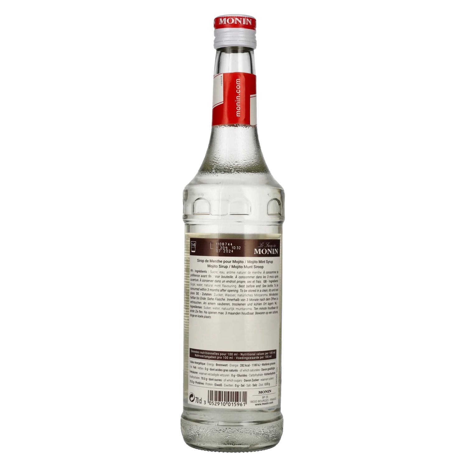 Le Sirop de Monin MOJITO MINZE 0,7l