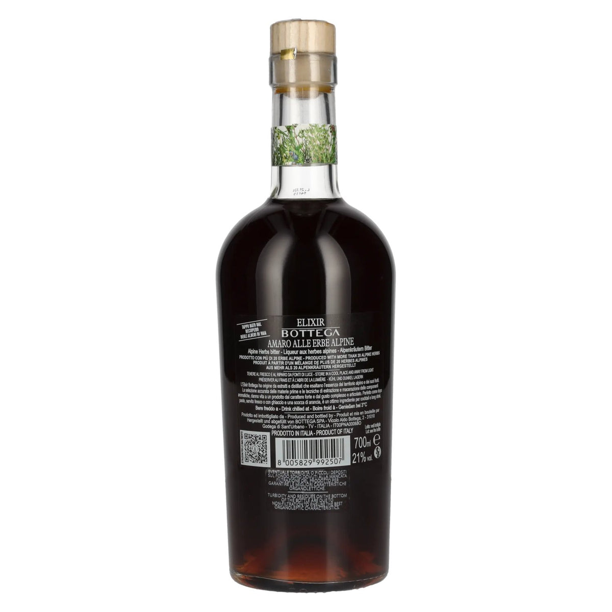 Bottega ELIXIR AMARO Liqueur 21% vol. 0.7 l