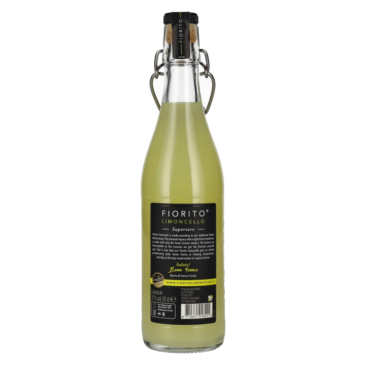 Fiorito Limoncello Superiore 31% Vol. 0,5l