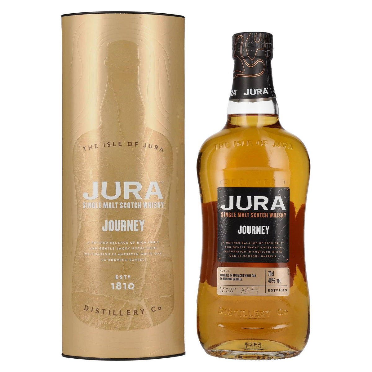Jura JOURNEY Single Malt Scotch Whisky 40% vol., 0.7 l, in a gift box