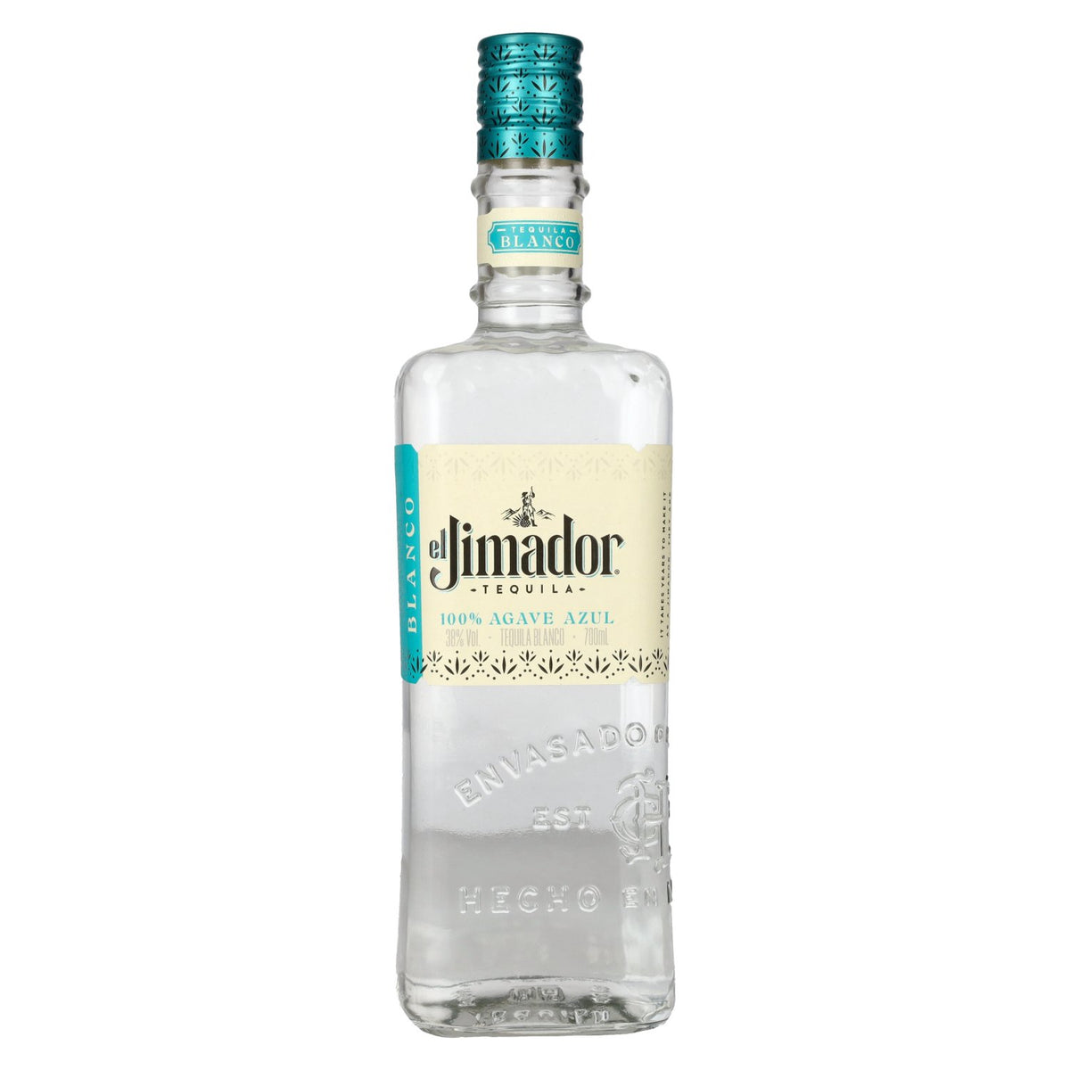 El Jimador Tequila Blanco 100% Agave Azul 38% vol. 0,7 l