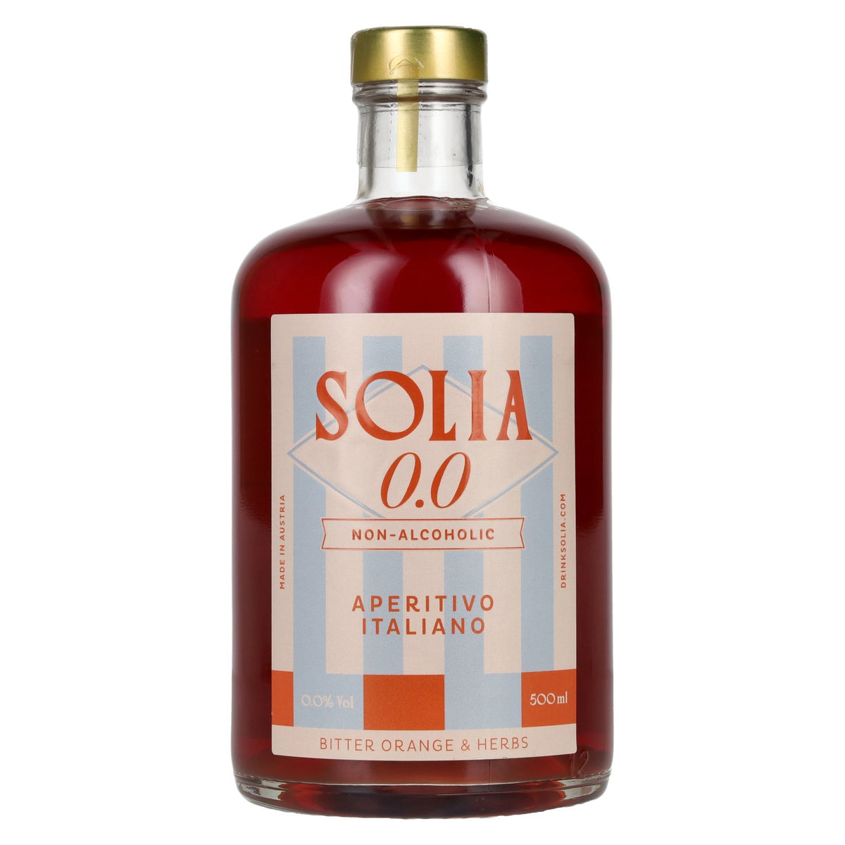 Solia 0.0 alcoholvrij aperitief ITALIANO 0,5 l