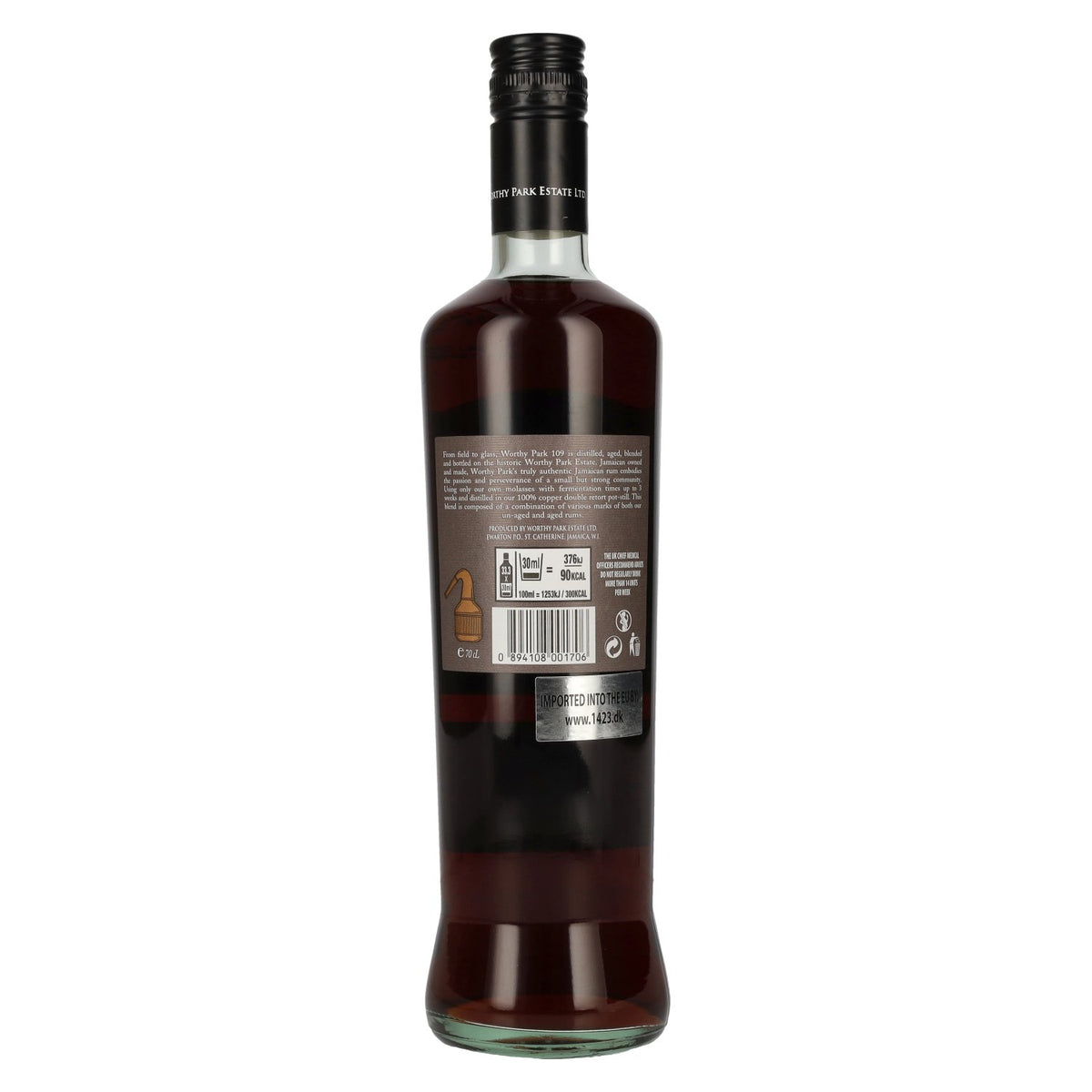 Worthy Park 109 Single Estate Jamaican Rum 54.5% ABV 0.7l