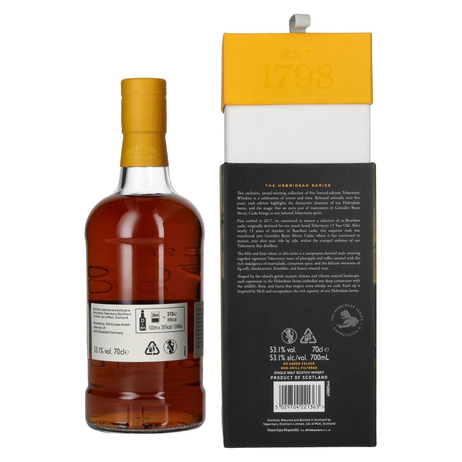 Tobermory 27 Years Old EXPRESSION 5 Single Malt Scotch Whisky 53,1% Vol. 0,7l in gift box