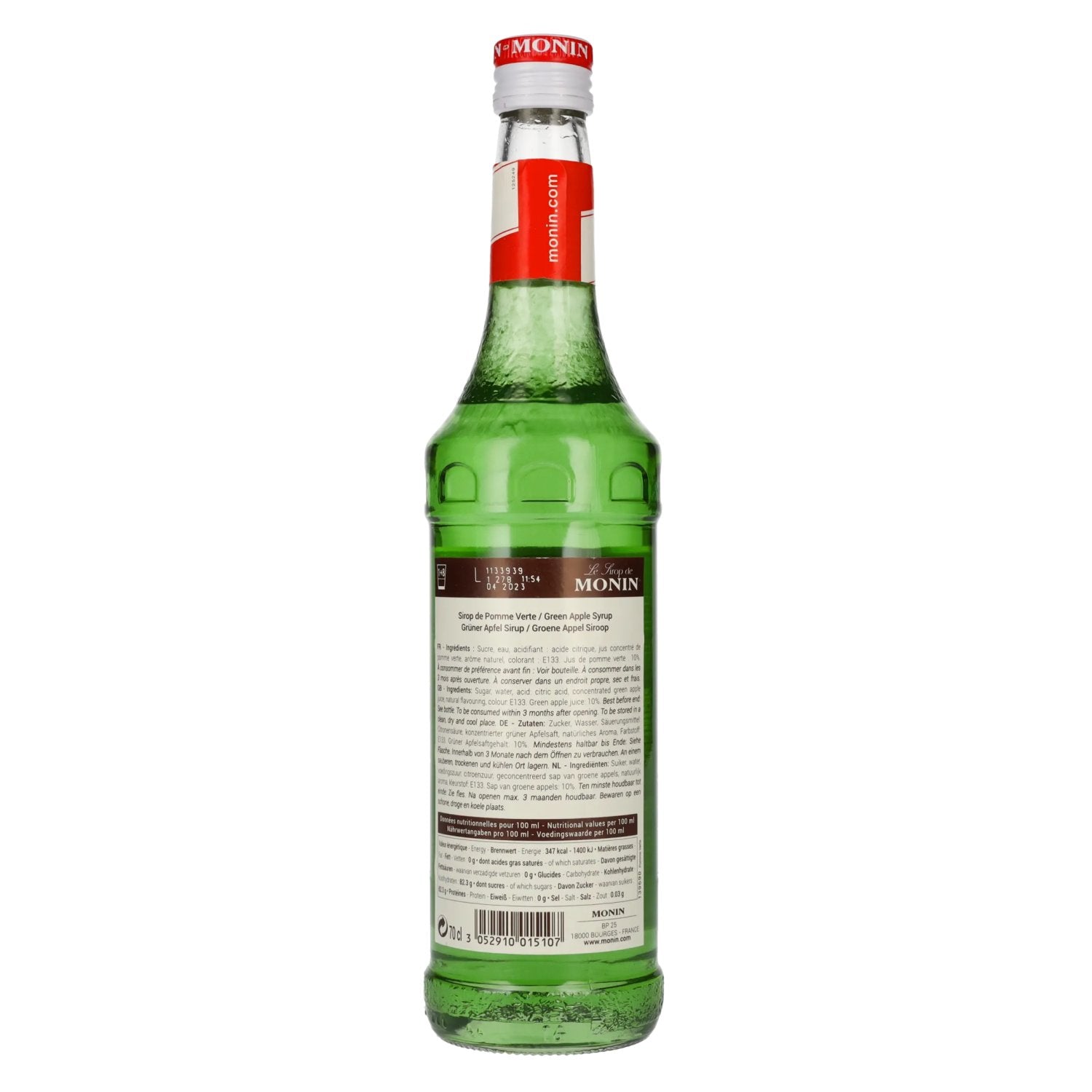 Le Sirop de Monin GREEN APPLE 0,7l