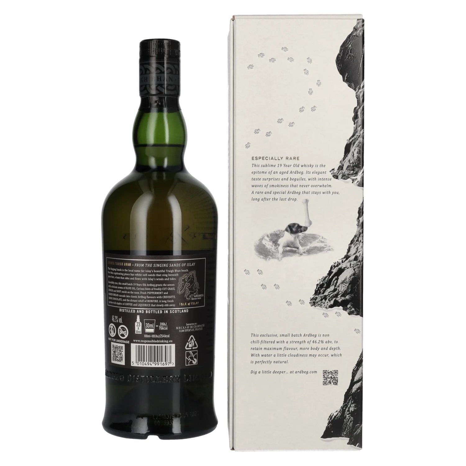 Ardbeg TRAIGH BHAN 19 Years Old Batch No. 6 46,2% Vol. 0,7l in Geschenkbox