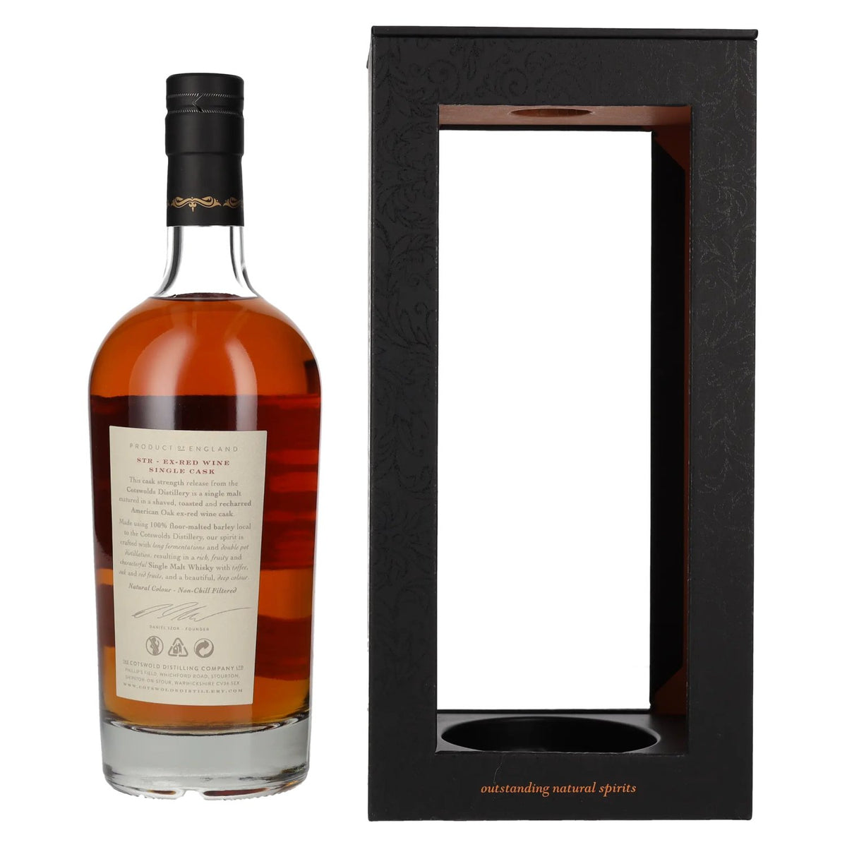 Cotswolds SINGLE CASK 5 Years Old Single Malt Whisky 2016 60.6% ABV 0.7l in a gift box