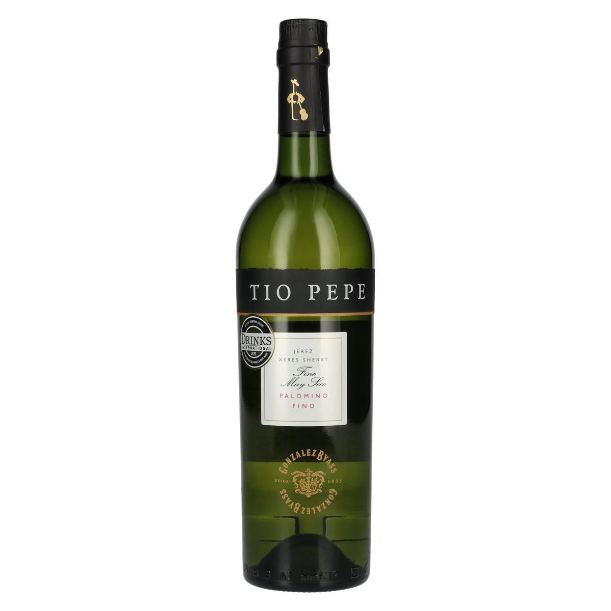 Tio Pepe Fino Muy Seco PALOMINO FINO Xérès 15 % vol. 0,75 l