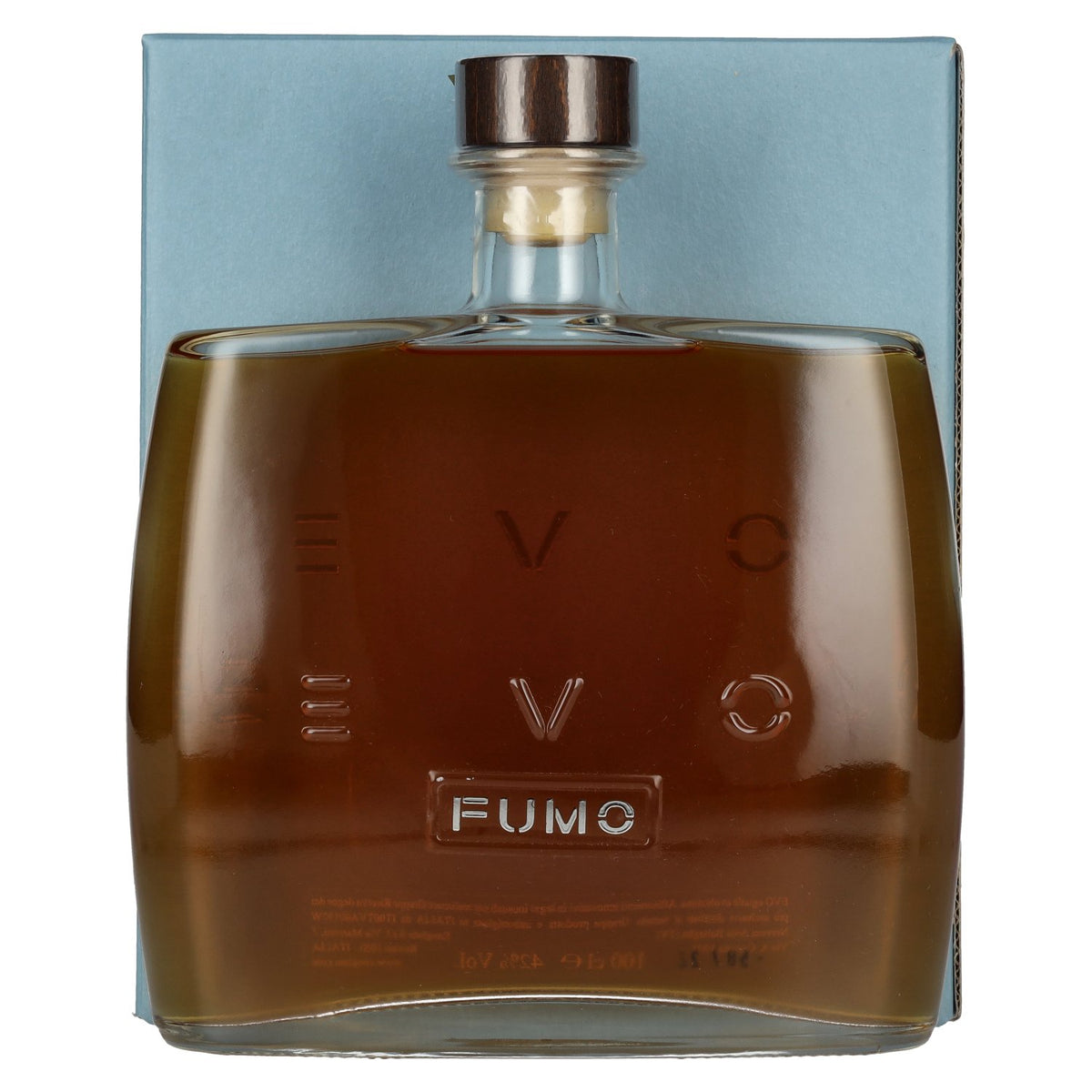 EVO Grappa Fumo 42% ABV, 1 litre, in a gift box