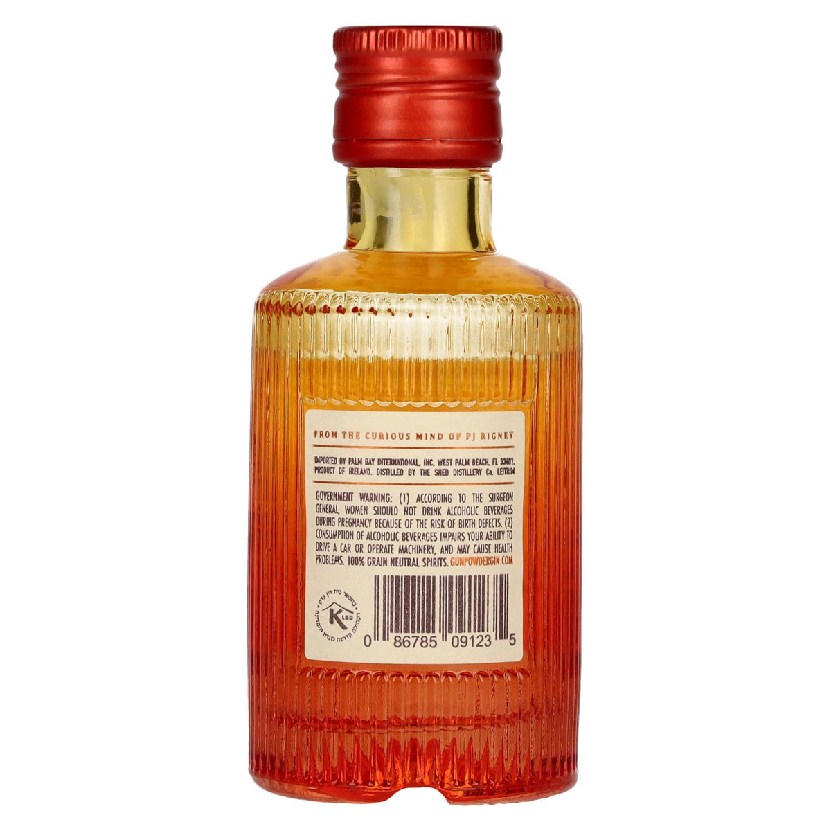 Gin irlandais Drumshanbo Gunpowder aux agrumes de Californie (orange) 43 % vol. 0,05 l