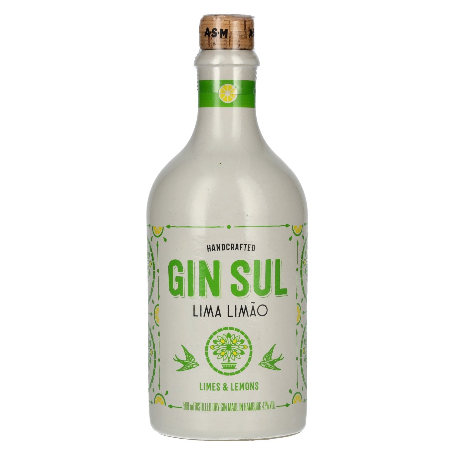 Gin Sul Lima Limão Limoenen &amp; Citroenen 43% Vol. 0,5l