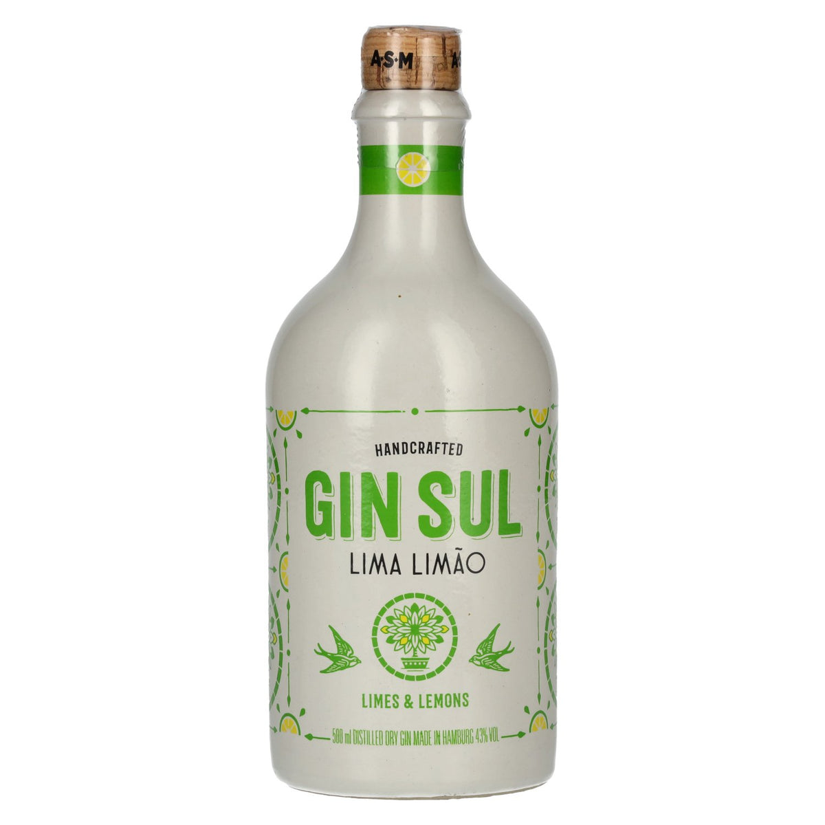 Gin Sul Lima Limão Limes &amp; Lemons 43 % vol. 0,5 l