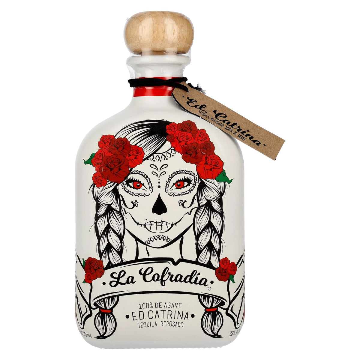 La Cofradia ED. CATRINA Tequila Reposado 100% agave 38% vol. 0,7 l