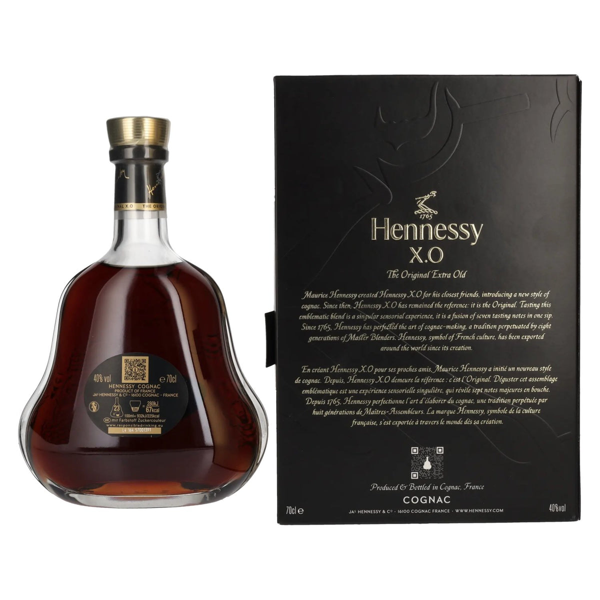 Hennessy XO Cognac 40% vol. 0,7 l in geschenkverpakking