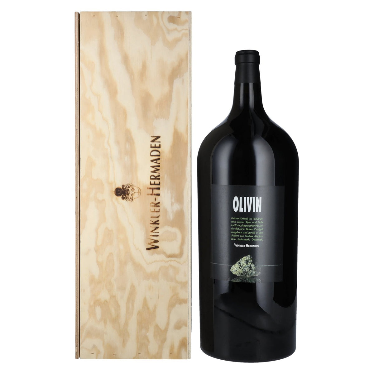 Winkler-Hermaden Olivin 2020 13,5 % vol. 9 l en caisse en bois