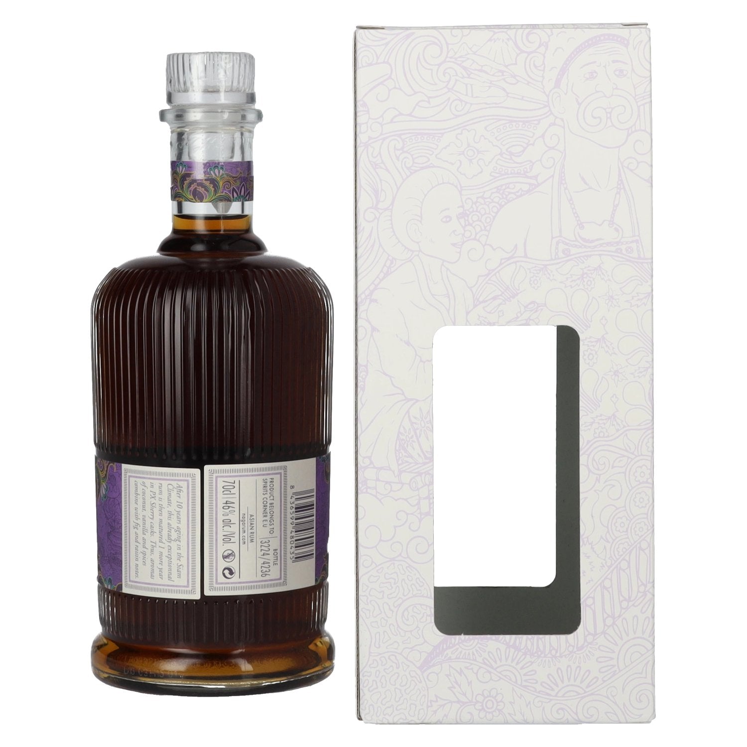 Naga Shani Thailand PX Casks Finish 46% vol. 0,7l en boîte cadeau
