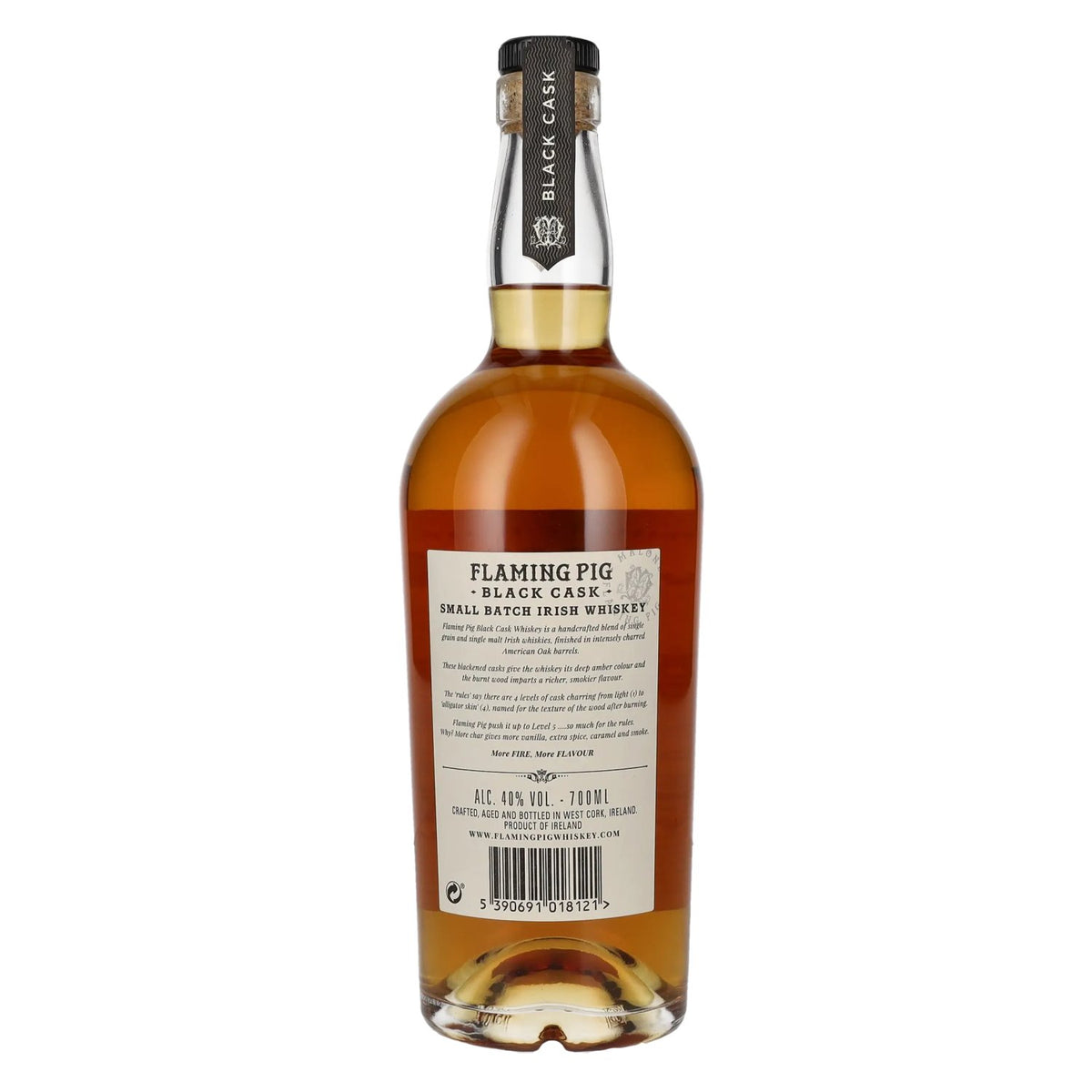 Flaming Pig BLACK CASK Small Batch Irish Whiskey 40% vol. 0,7 l