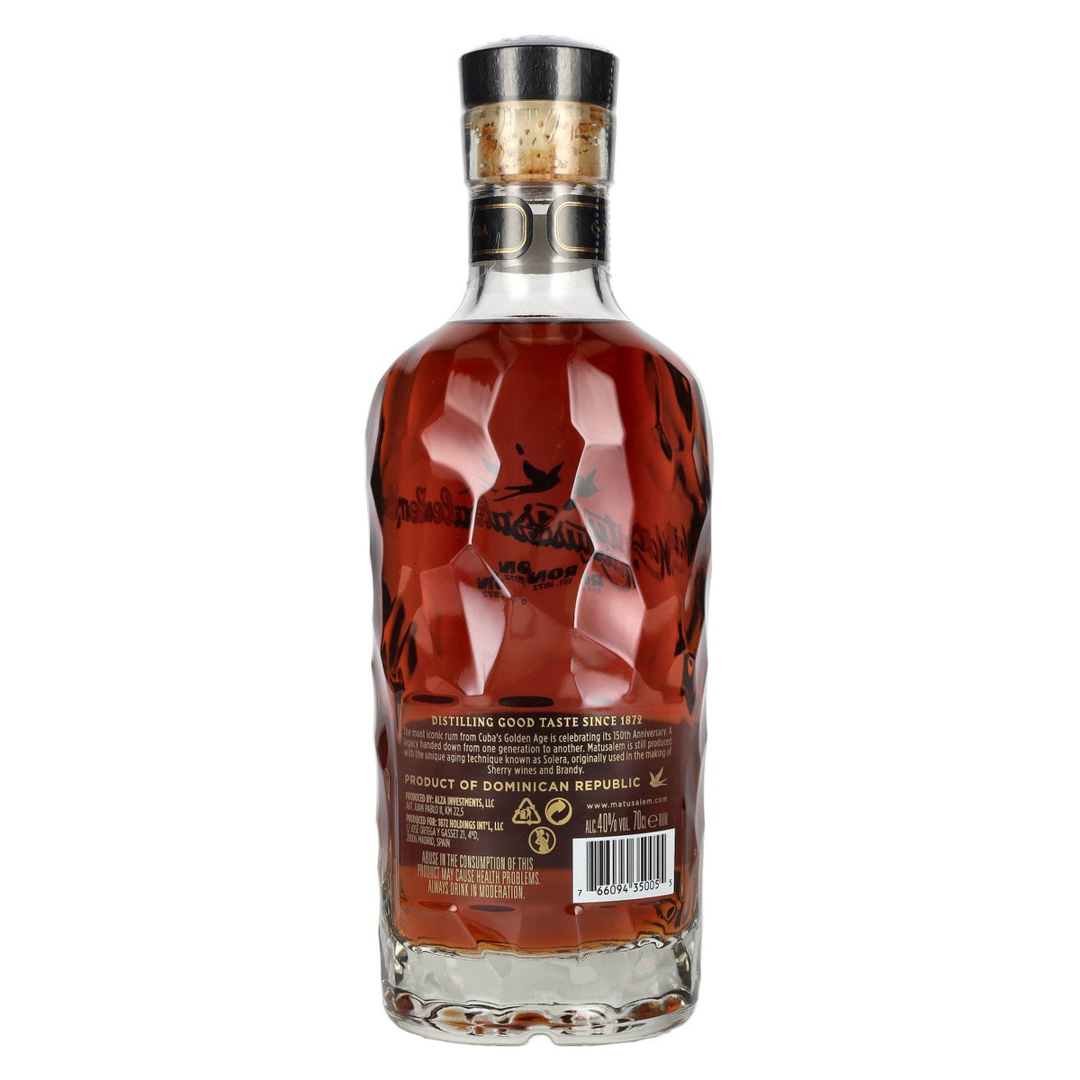 Ron Matusalem 23 Solera Gran Reserva ENIGMA Rum 40% vol. 0.7 l