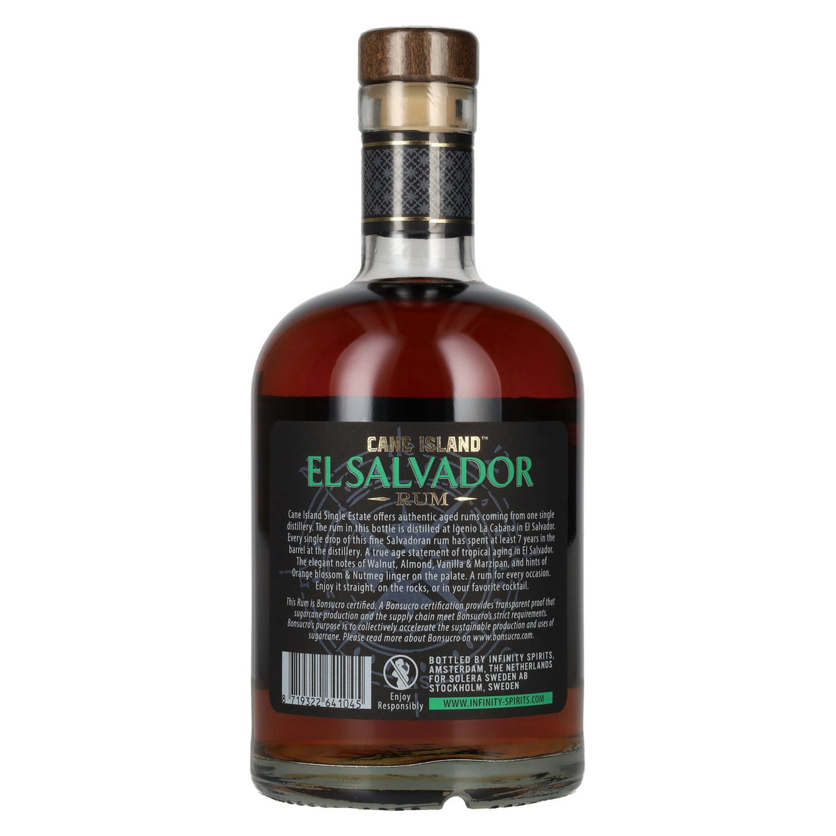 Cane Island EL SALVADOR 7-Year-Old Single Estate Rum 43% ABV 0.7l