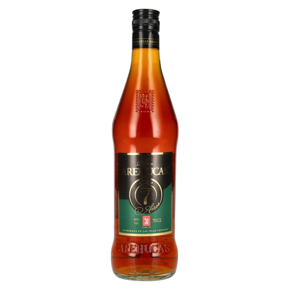 Ron Arehucas 7 Años Añejo Carta Especial 40% Vol. 0,7l
