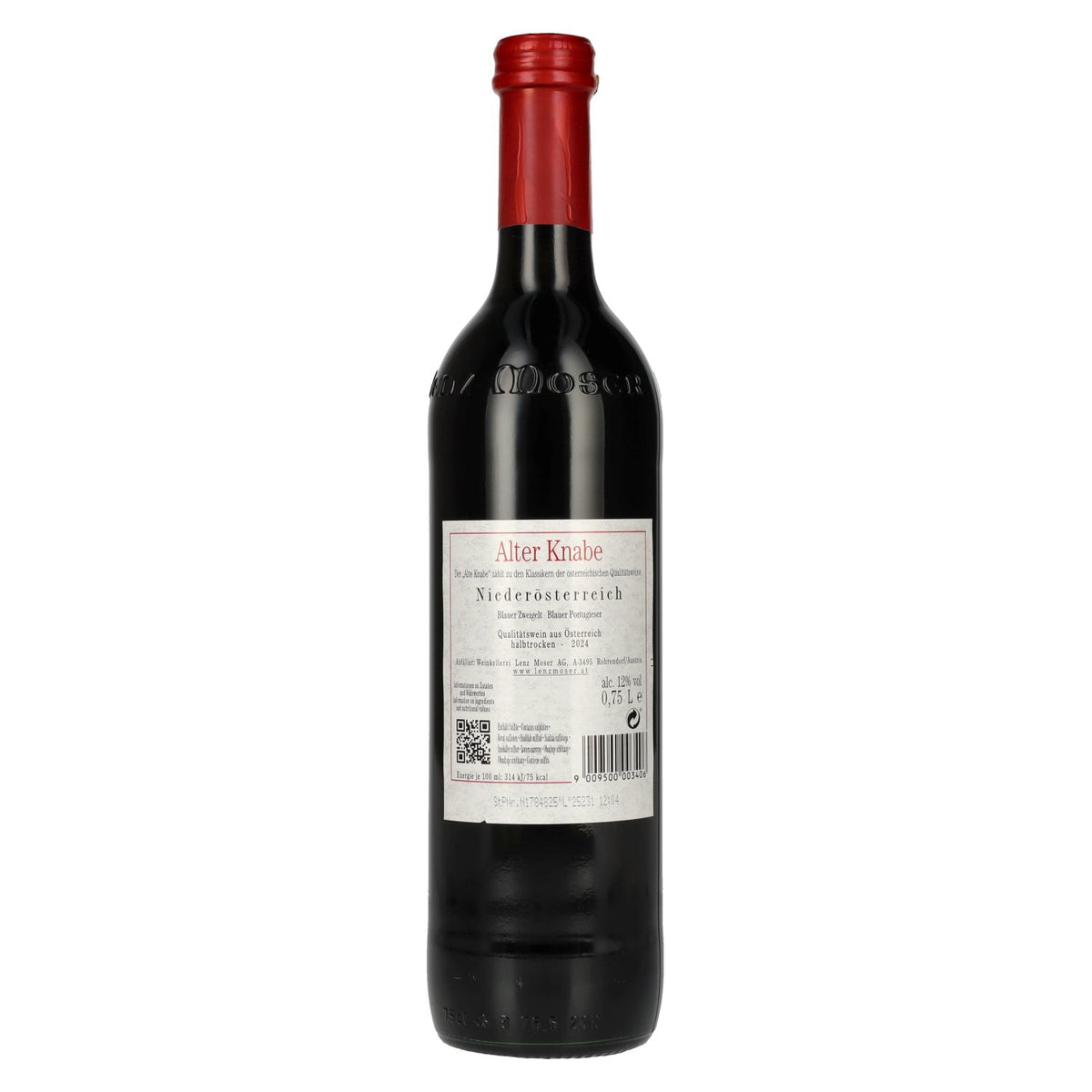 Lenz Moser Alter Knabe 2024 12% vol. 0,75 l