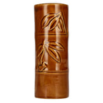 Ceramic Tiki Mug with Bamboo Leaf Design, 0.4 l