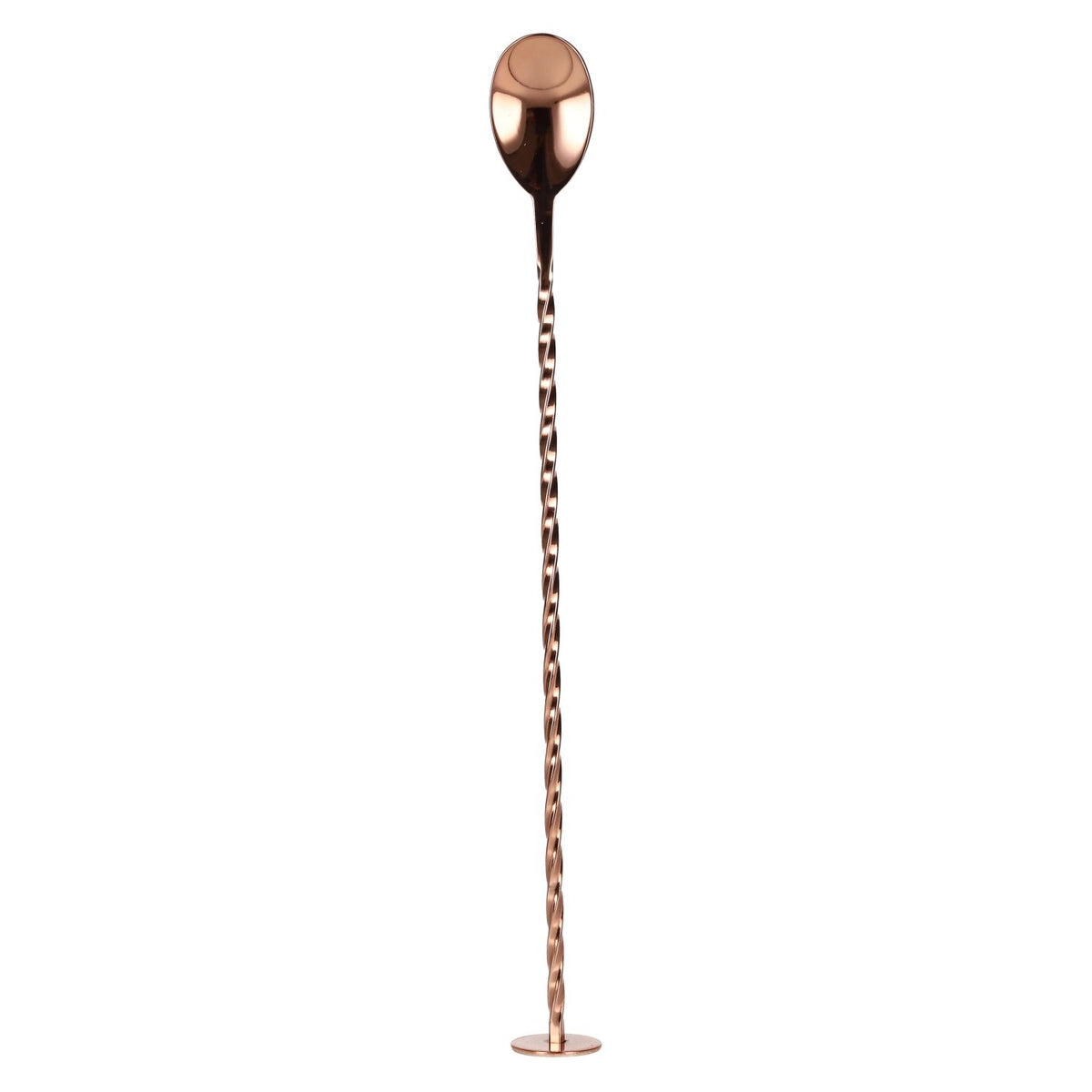 Deluxe Disc Tail barlepel in koperlook, 1 stuk
