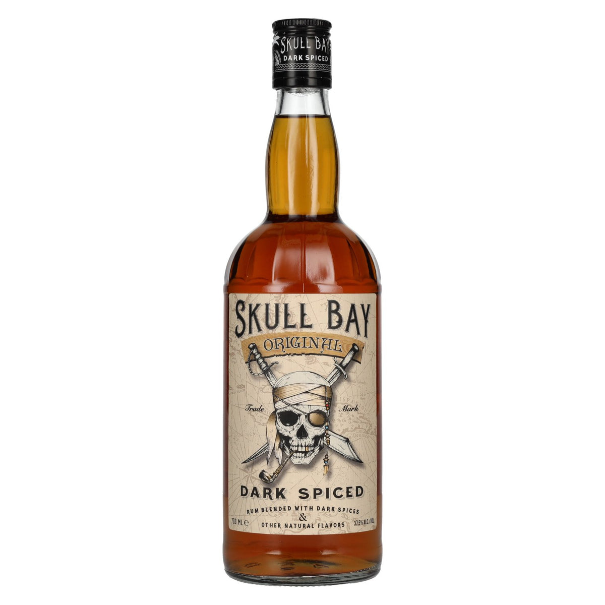 Skull Bay ORIGINAL Dark Spiced 37,5% vol. 0,7 l