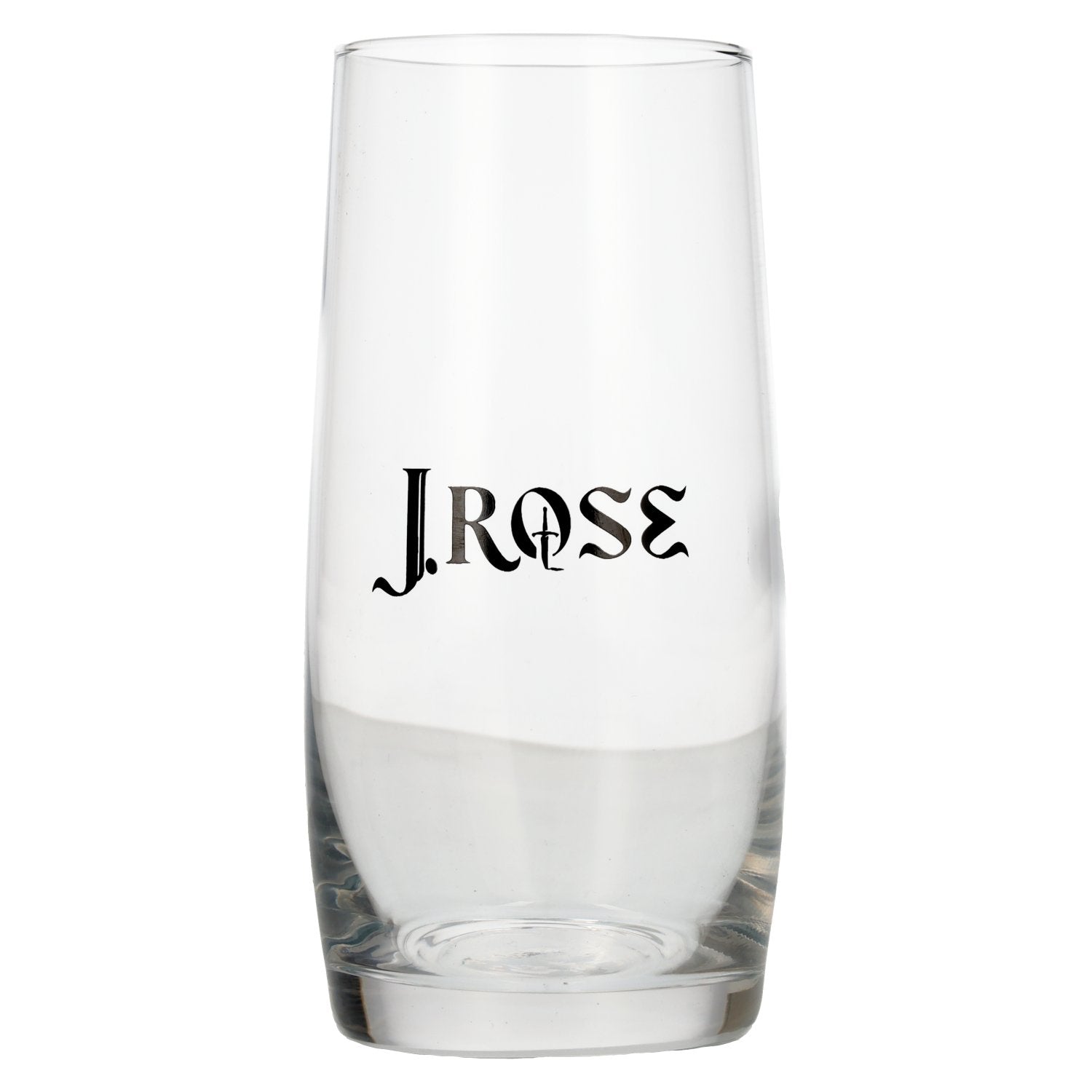 J. Rose gin glass