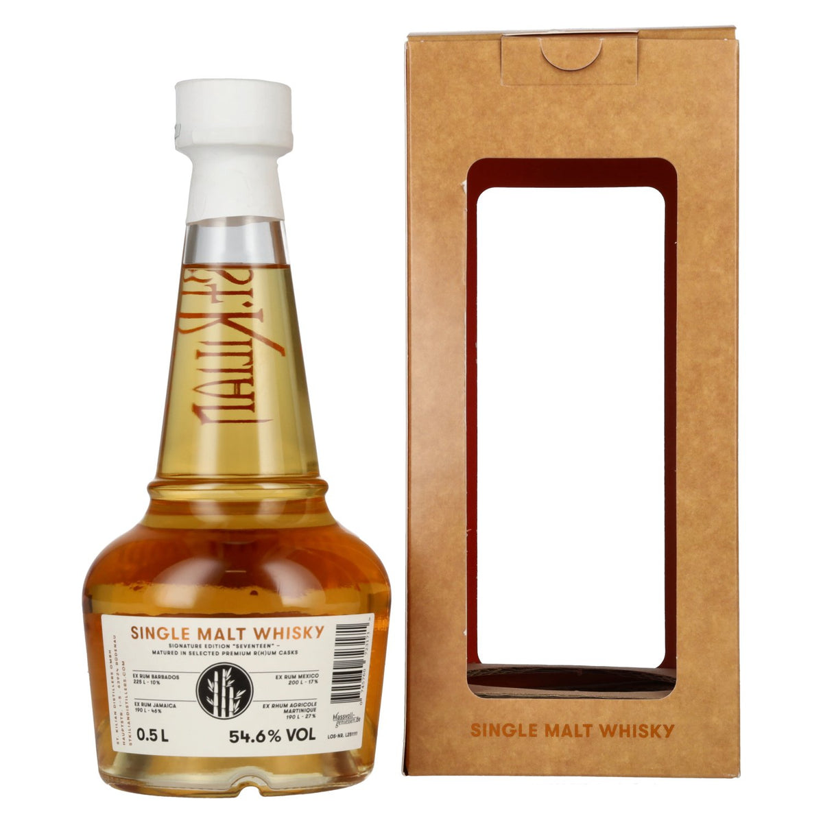 St. Kilian Signature Edition SEVENTEEN Single Malt Whisky 54,6% Vol. 0,5l in Geschenkbox