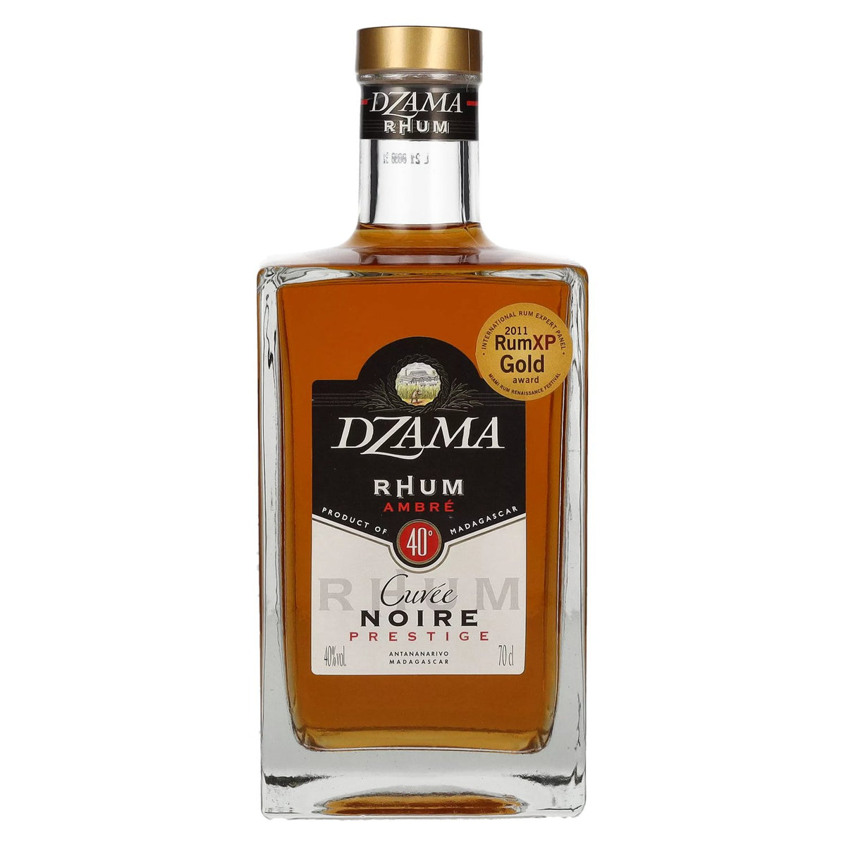 Dzama Cuvée NOIRE PRESTIGE Rhum 40 % vol. 0,7 l