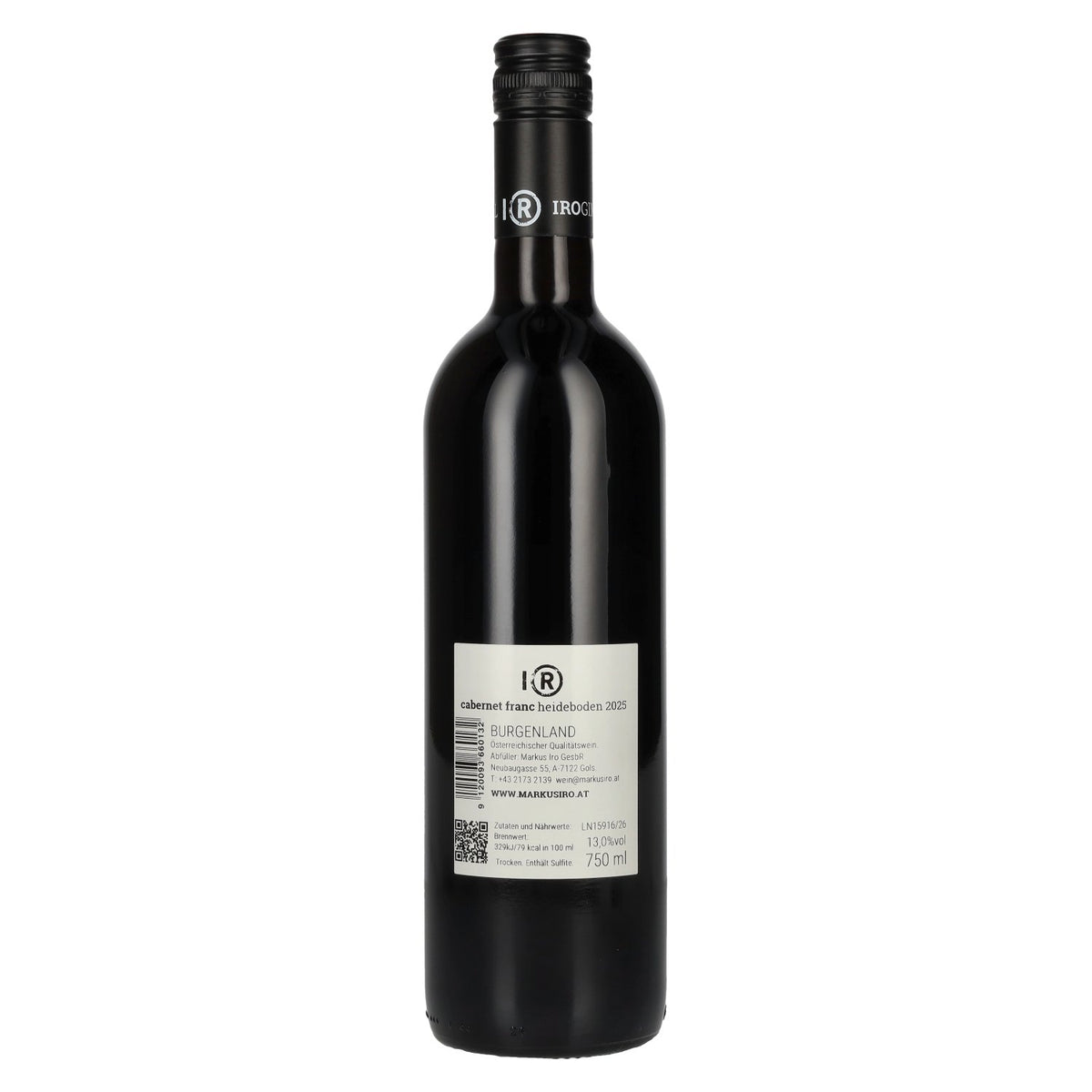 IRO Cabernet Franc Heideboden 2025 13% vol. 0.75 l