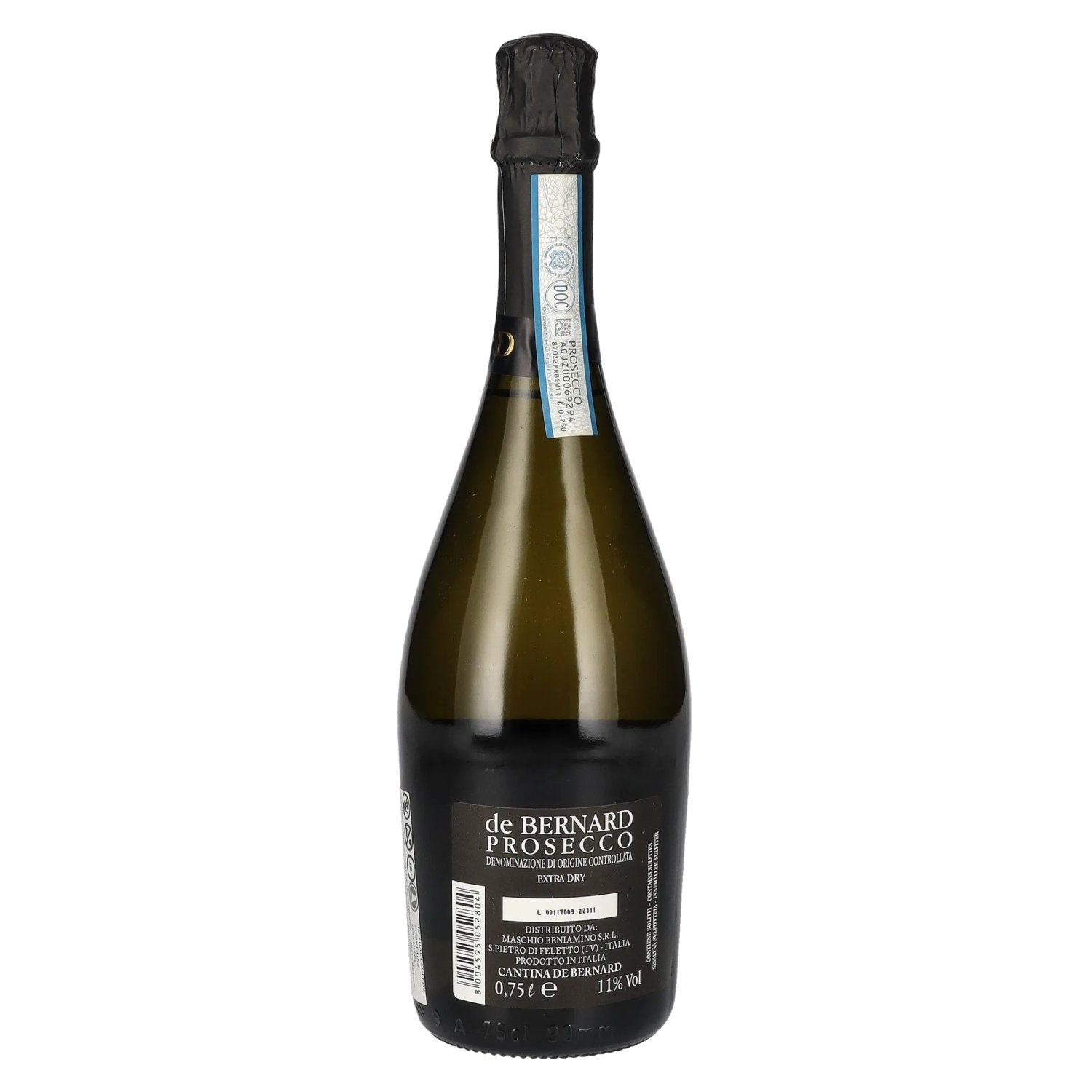 De Bernard Prestige Prosecco DOC Extra Dry 11% Vol. 0,75l