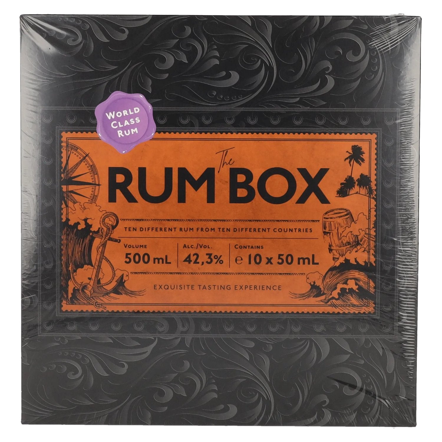The Rum Box Purple Edition 42,3% Vol. 10x0,05l in Geschenkbox