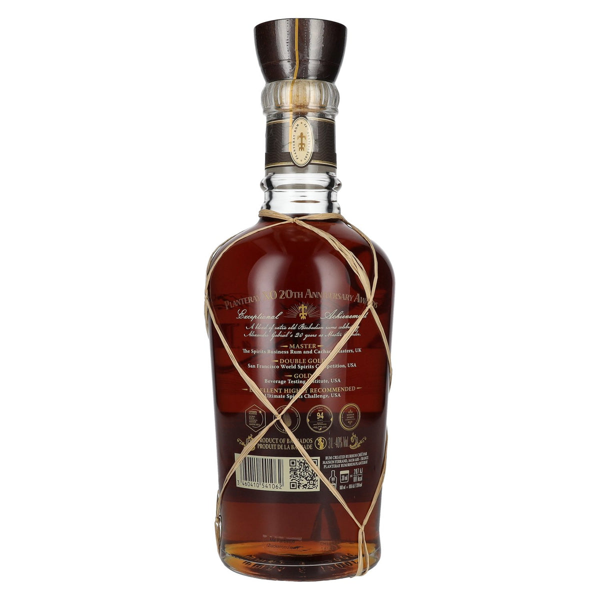 Planteray Rum EXTRA OLD 20th Anniversary 40% vol. 3 litres