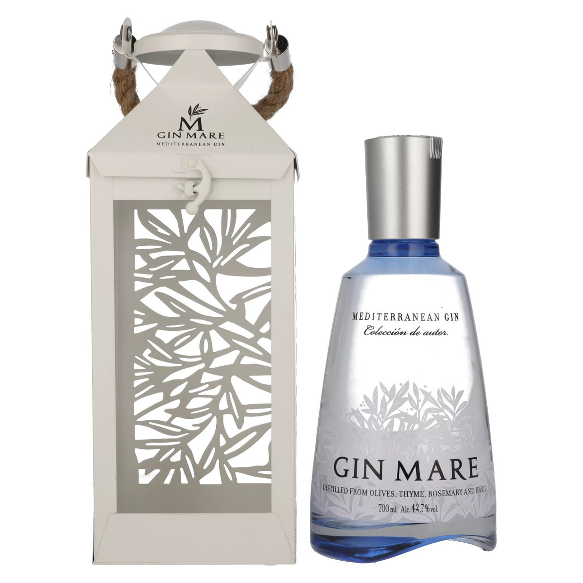 Gin Mare Mediterranean Gin 42,7 % vol., 0,7 l, édition limitée « Lantern »